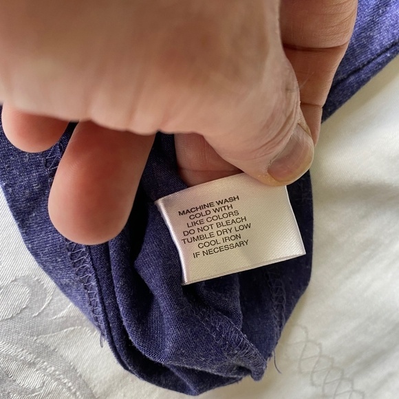 US. POLO ASSN. Kid's Purple V-neck Short Sleeve T-shirt Size 7‎ Arm Pocket - Picture 9 of 12